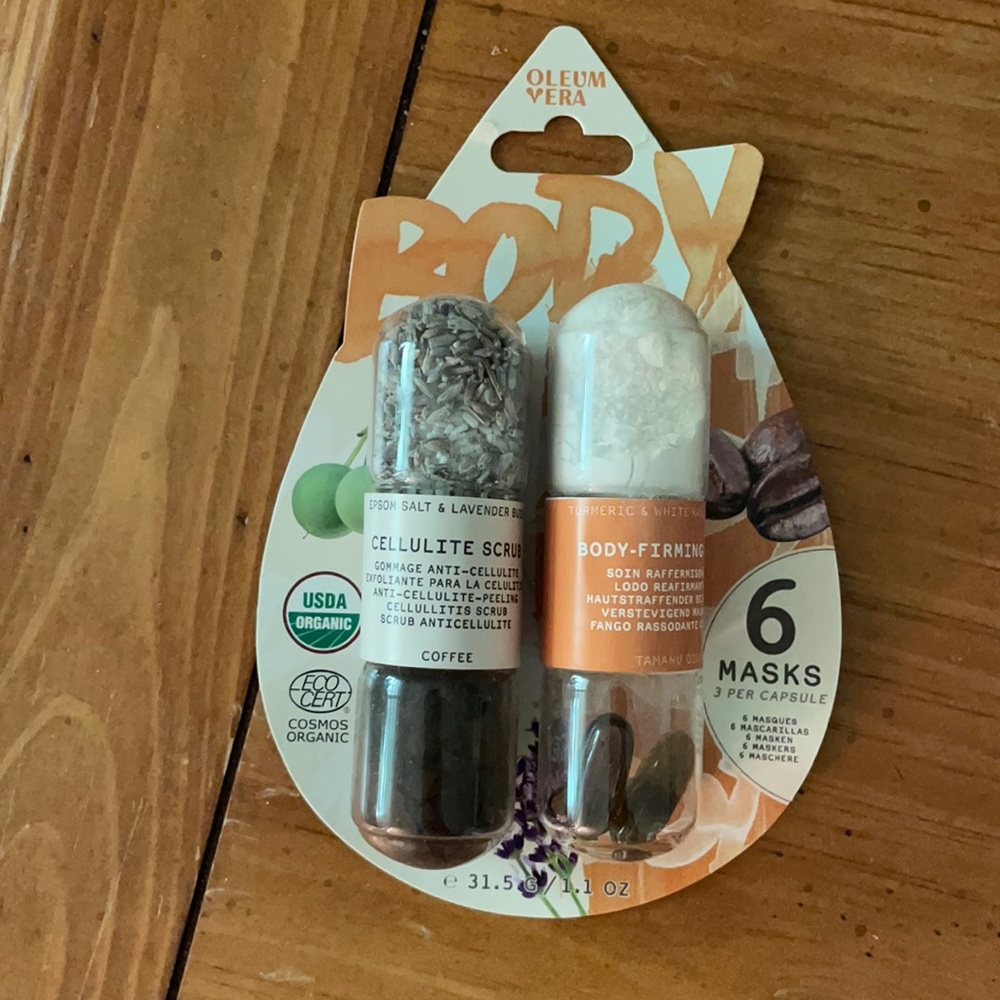 Oleum Vera Cellulite Scrub and Body-Firming Mud